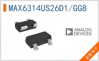 MAX6314US26D1/GG8