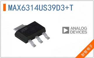 MAX6314US39D3+T