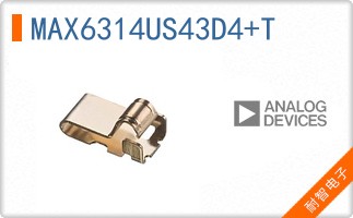 MAX6314US43D4+T