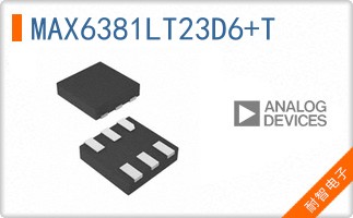 MAX6381LT23D6+T