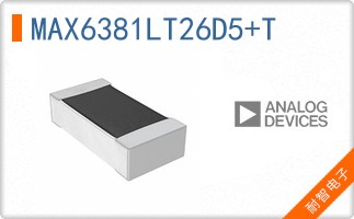 MAX6381LT26D5+T