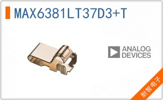 MAX6381LT37D3+T