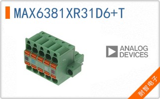 MAX6381XR31D6+T