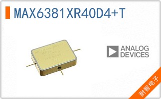 MAX6381XR40D4+T