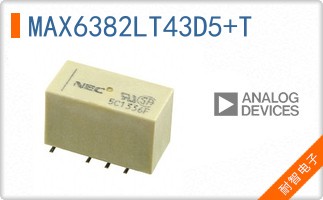 MAX6382LT43D5+T