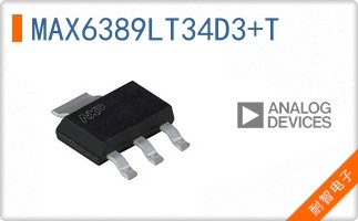 MAX6389LT34D3+T