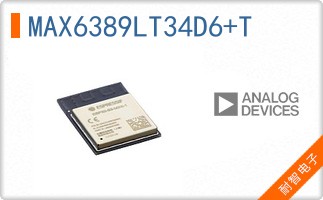 MAX6389LT34D6+T