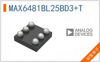 MAX6481BL25BD3+T