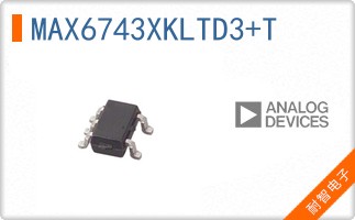 MAX6743XKLTD3+T