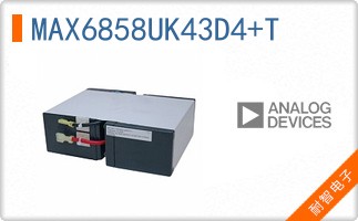MAX6858UK43D4+T