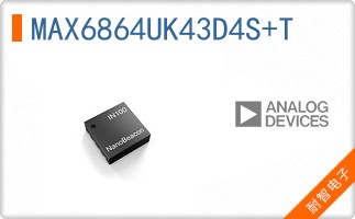MAX6864UK43D4S+T
