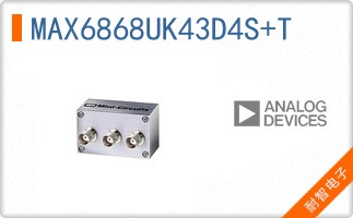 MAX6868UK43D4S+T