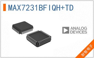 MAX7231BFIQH+TD