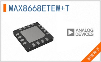 MAX8668ETEW+T