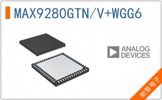 MAX9280GTN/V+WGG6