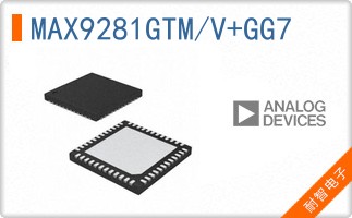 MAX9281GTM/V+GG7