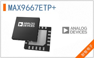 MAX9667ETP+