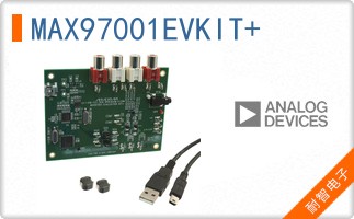 MAX97001EVKIT+