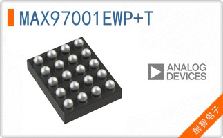 MAX97001EWP+T
