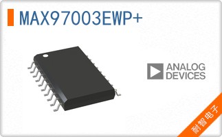 MAX97003EWP+