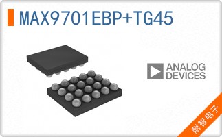 MAX9701EBP+TG45