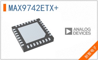 MAX9742ETX+
