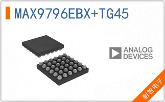 MAX9796EBX+TG45