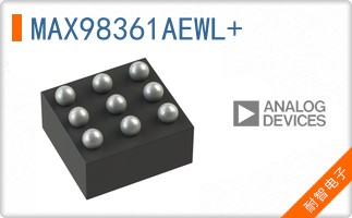 MAX98361AEWL+