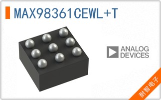 MAX98361CEWL+T