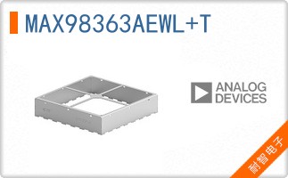MAX98363AEWL+T