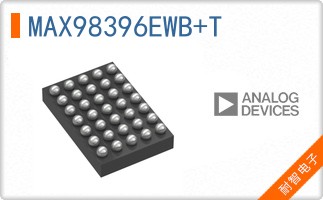 MAX98396EWB+T