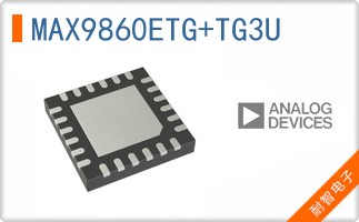 MAX9860ETG+TG3U