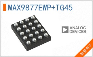 MAX9877EWP+TG45