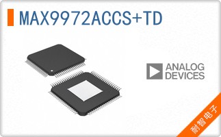 MAX9972ACCS+TD