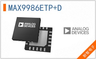 MAX9986ETP+D