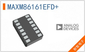 MAXM86161EFD+